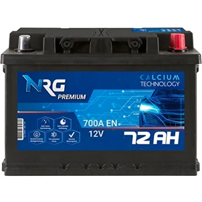 Abbildung von NRG Premium Autobatterie 12V 72AH 700A/EN Batterie ersetzt 65AH 68AH 70AH 74AH 75AH 77AH 80AH