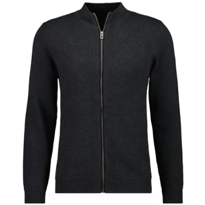 Abbildung von RAGMAN Herren Cardigan mit feiner Struktur, Baumwolle/Kaschmir L, Anthrazit 019