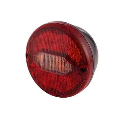 Abbildung von HELLA Heckleuchte LED/Hybrid 24V geschraubt ECE Lichtscheibenfarbe: rot/gelb Kabel: 300mm rechts/links Menge: 1 2SD 013 155 011