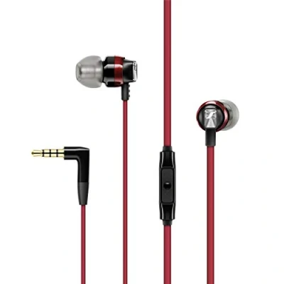 Abbildung von Sennheiser CX 300S In Ear Kopfhörer mit EIN Knopf Fernbedienung, Rot