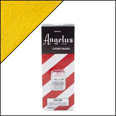 Abbildung von Angelus Suede Dye Gelb 88ml