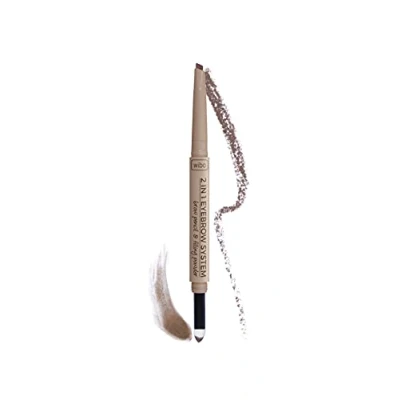 Abbildung von WIBO_2in1 eyebrow System pencil and sponge 1