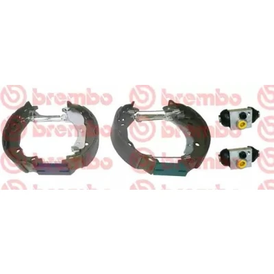 Abbildung von BREMBO K 61 088 Bremsensatz, Trommelbremse CITROËN: C4 II Cactus, C3