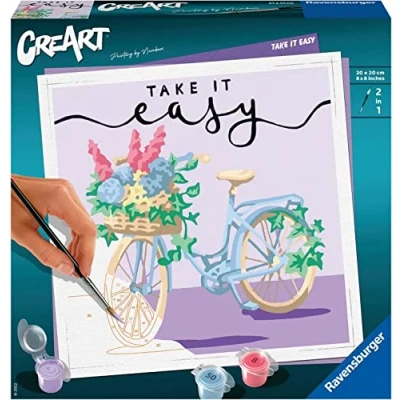 Abbildung von Ravensburger Malen nach Zahlen CreArt, Take it easy, Made in Europe