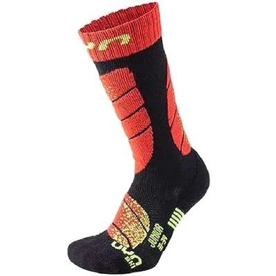 Abbildung von UYN Juniors Schwarz Rot 31 34 Ski Socken