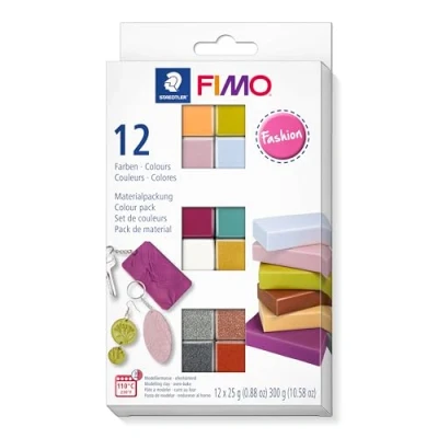 Abbildung von Fimo soft colour pack 12 fashion colours 8023 C12 5 / 12x25gr (04 19)