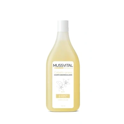 Abbildung von MUSSVITAL Dermactive Shampoo für fettiges Haar, Buchu, 400 ml