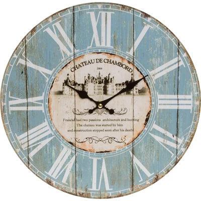 Abbildung von Myflair Möbel &amp; Accessoires Wanduhr &quot;&quot;Schloss&quot;&quot;, römische Ziffern, 33,8 cm