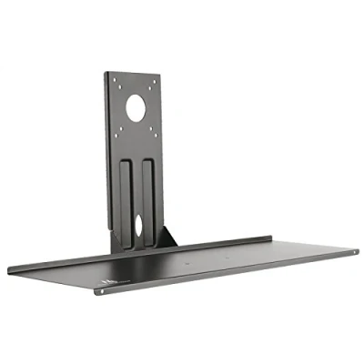 Abbildung von Maclean MC 756 Tastaturhalterung VESA 75x75 100x100 Tastatur und Maus Halterung Zulage für Monitorhalterungen