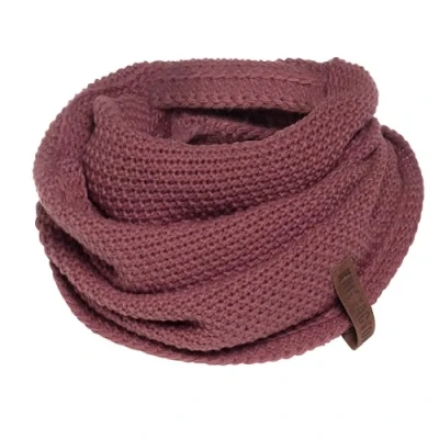 Abbildung von Knit Factory COCO Schlauchschal, Größe: One Size, Stone red