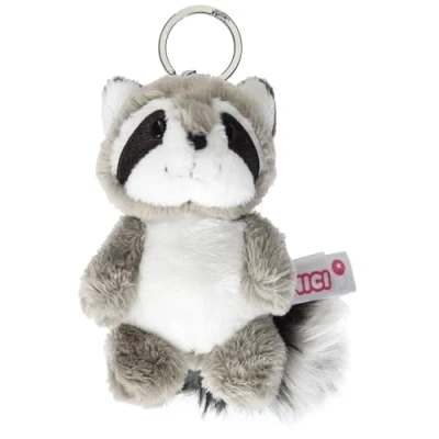 Abbildung von NICI 47869 Schlüsselanhänger Waschbär Rod 10cm, GRAU