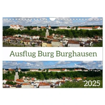 Abbildung von Ausflug Burg Burghausen (Wandkalender 2025 DIN A4 quer), CALVENDO Monatskalender