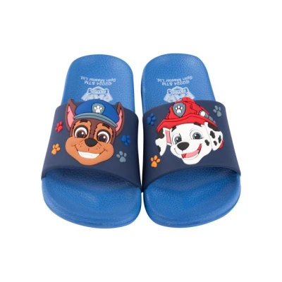 Abbildung von Paw Patrol Badelatschen für Jungen Chase und Marshall Kinder Badeschlappen Schlappen Badesandalen rutschfest Blau (Blau, EU Schuhgrößensystem, Kleinkind, Numerisch (von/bis), M, 25, 26)