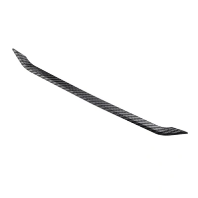Abbildung von Innenraum Auto Zubehör Für MG 4 MG4 EV Mulan 2022 2023 2024 ABS Carbon Faser Air Outlet Untere Trim Streifen Vent Abdeckung Autozubehör