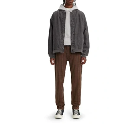 Abbildung von Levi&#039;s Herren XX Chino Standard II Hose, Lenny Plaid Cocoa Brown S Twll, 31W / 30L