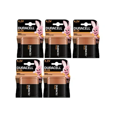 Abbildung von 5X Duracell PLUS MN 1203 3LR12 4,5V (5 Blister a 1 Batterie) 5 Batterien