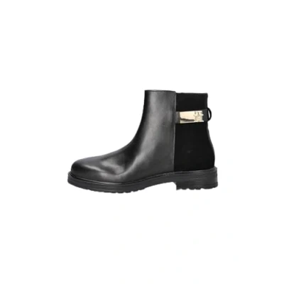 Abbildung von Tommy Hilfiger LOGO Chelsea Stiefelette, Damen, Größe: 36, Black Schuhe