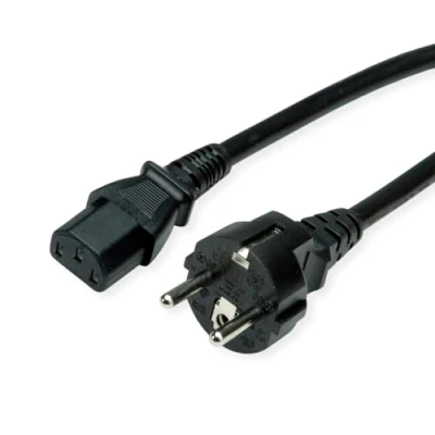 Abbildung von VALUE Netzkabel, CEE7/7 gerade + IEC C13gerade, 1,8m