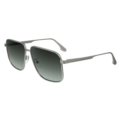 Abbildung von Victoria Beckham Damen VB243S 044 Gläser SONNENBRILLEN Metall Silber Quadratisch Normal