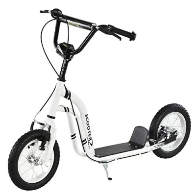Abbildung von HOMCOM Scooter Tretroller mit Handbremse