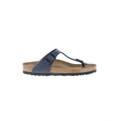 Abbildung von Birkenstock Gizeh Zehentrenner, Größe: 42, Blau Schuhe