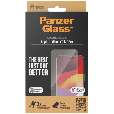 Abbildung von Panzerglass Gehärtetes Glass Edge To Displayschutzfolie Apple iPhone 15 Pro