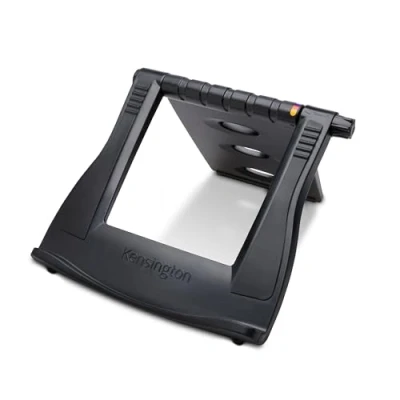 Abbildung von Kensington Easy Riser EQ Tragbarer Laptopständer &amp; kühler, höhenverstellbar und leicht, faltbarer Notebook Ständer, für 12&quot; 17&quot; Notebooks, hergestellt aus 50 % recyceltem Material (K52805EU)