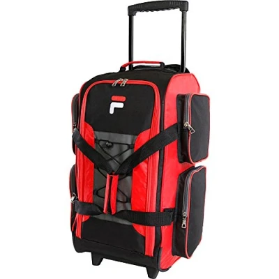 Abbildung von FILA leichte Reisetasche, 55,9 cm, rot, Einheitsgröße, cm Reisetasche mit Rollen
