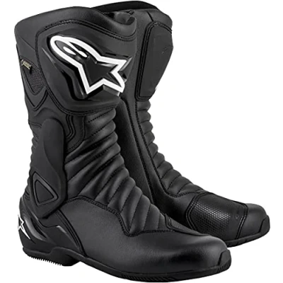 Abbildung von 2333017 1100 43 Alpinestars SMX 6 v2 Gore Tex Motorcycle Boots Black (UK 9)