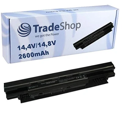 Abbildung von Trade Shop Premium Li Ion Akku 14,4V/14,8V 2600mAh 37Wh ersetzt Asus A32N1331 A32 N1331 A32N1332 N1332 A33N1332 A41N1421 PU450 PRO551L PRO551E