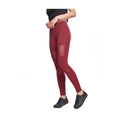 Abbildung von Urban Classics Curvy TECH Leggings Hosen, Damen, Größe: 4XL, Port