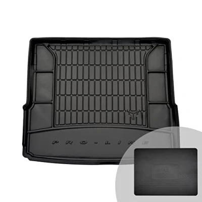 Abbildung von FROGUM ProLine 3D Gummimatte Exklusive Auto Kofferraummatte Kofferraumwanne für BMW X1 F48 2015 2022 Bequemer Organiser Die höchsten Kanten