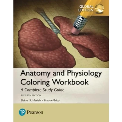 Abbildung von Anatomy and Physiology Coloring Workbook: A Complete Study Guide