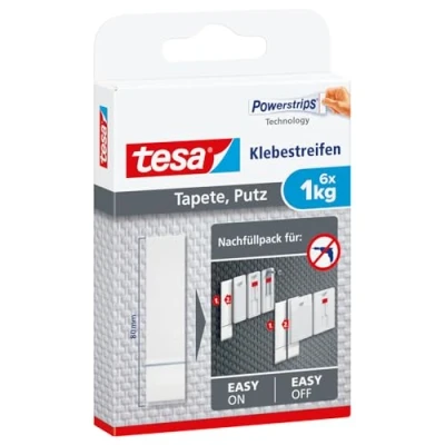 Abbildung von tesa Klebestreifen 2 cm x 8 weiß