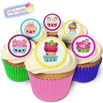 Abbildung von 24 Wunderschöne essbare Kuchendekorationen: Num Noms
