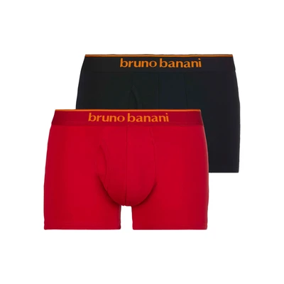 Abbildung von Bruno Banani Boxershorts &quot;Short 2Pack Quick Access&quot;, (Packung, 2er Pack), Kontrastfarbene Details