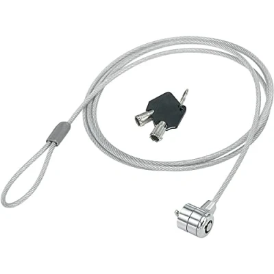 Abbildung von Renkforce Laptopschloss Schlüsselschloss inkl. 2 Schlüssel 1500mm RF 4777544