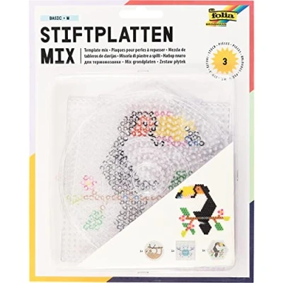 Abbildung von folia Bügelperlen transparent