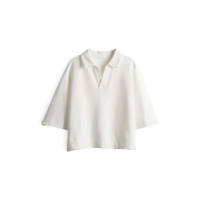 Abbildung von OPUS Golos Poloshirt, Damen, Größe: 38, Milk
