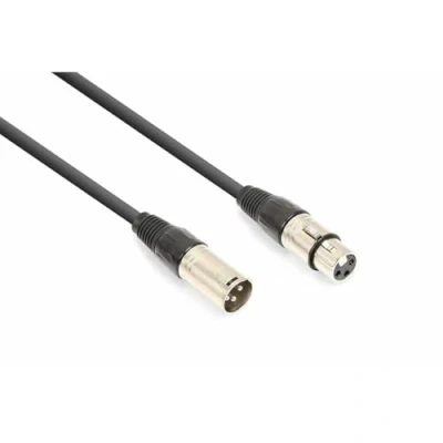 Abbildung von Vonyx DMX Kabel XLR (m/w) 110 Ohm 3 Meter