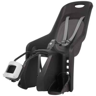 Abbildung von Kindersitz Für Hinten Polisport Bubbly Maxi+ Rahmenbefestigung (FF) Schwarz/Dunkelgrau