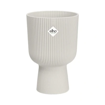Abbildung von Vibes Fold Coupe dia 14 cm Blumentopf Seide weiß Elho