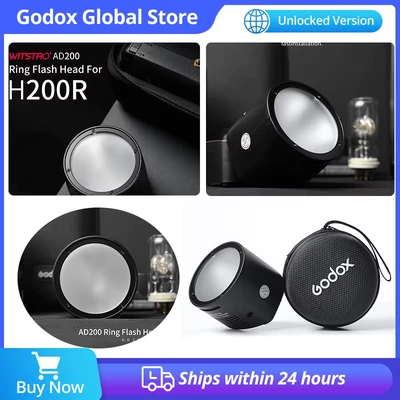 Abbildung von GODOX H200R Blitzkopf rund für PocketFlash AD200, 1 Stück (1er Pack)