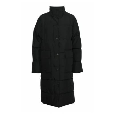 Abbildung von Fransa Maise Wintermantel, Damen, Größe: Large, Black