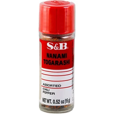 Abbildung von Shichimi Nanami Togarashi Chilipulver mit sieben scharfen Gewürzen 15g aus Japan