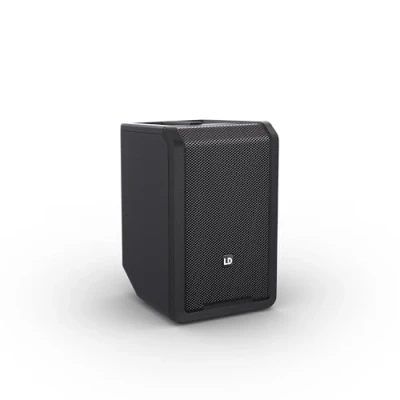 Abbildung von LD Systems ANNY 8 Tragbarer Bluetooth PA Lautsprecher mit Akku und Mixer, Stage Black