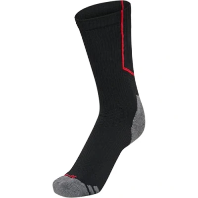 Abbildung von hummel, hmlPRO TRAINING SOCKS LOW, BLACK/TRUE RED, 35/38