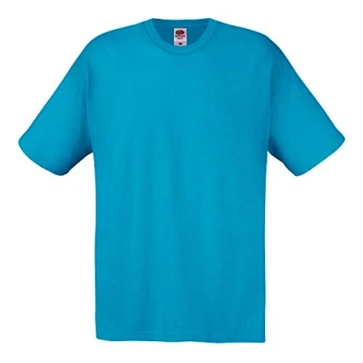 Abbildung von Fruit of the Loom T Shirt &#039;Original T&#039; / Azure Blue, L