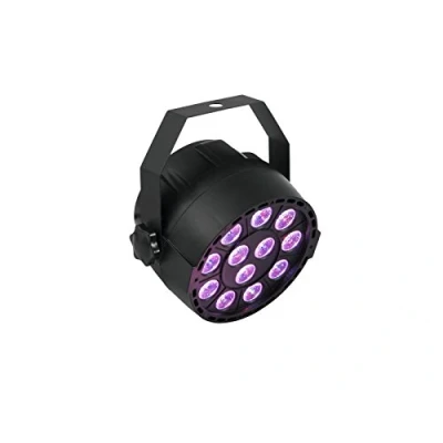 Abbildung von EUROLITE LED PARty TCL Spot Kompakter Scheinwerfer mit 12 x 3 Watt 3in1 LEDs in RGB DMX Musiksteuerung über eingebautes Mikrofon