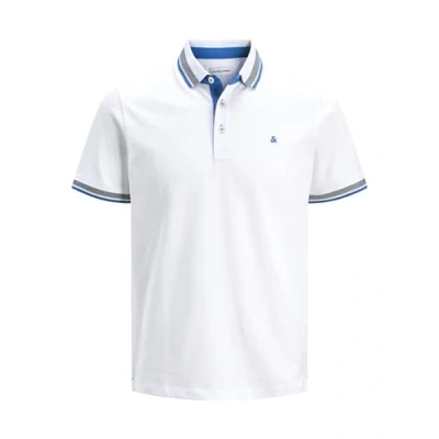 Abbildung von Jack &amp; Jones Paulos SS NOOS Poloshirt, Herren, Größe: XS, White